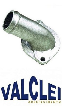 FLANGE TERMOSTATO BOMBA AGUA CURTO CARCAÇA GOL VOYAGE PARATI SAVEIRO SANTANA QUANTUM 82/85 1.6/1.8 AP 82 83 84 85 AMD26187/VC-133.A