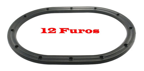GUARNIÇÃO FLANGE TAMPA VEDAÇÃO ARGO CRONOS ELBA FIORINO GRAND SIENA IDEA PALIO PRÊMIO PUNTO SIENA STRADA TEMPRA UNO 1.0/1.3/1.4/1.6/1.8 8V/16V 96 97 98 99 00 01 02 03 04 05 06 07 08 09 10 11 12 13 14 15 16 17 18 19 20 21 22 23 FIAT 12 FUROS DS1453