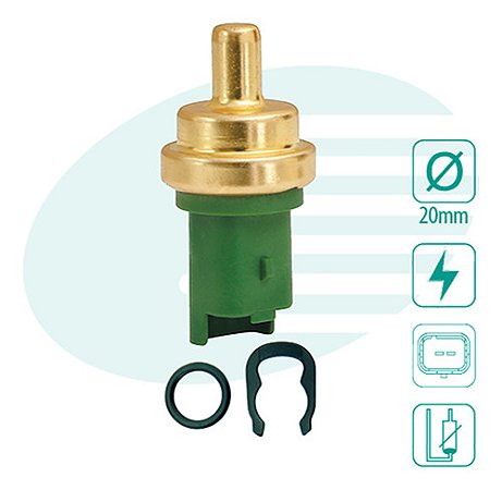 SENSOR TEMPERATURA RADIADOR C4 2.0 16V 08/15 307 2.0 16V 07/12 308 2.0 16V 08/12 PARTNER 406 408 2.0 16V 11/16 08 09 10 11 12 13 14 15 16 849/BB19998S