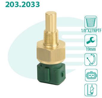 SENSOR TEMPERATURA RADIADOR COURIER 1.3 8V 97/99 FIESTA 1.0/1.3 96/99 96 97 98 99 2033