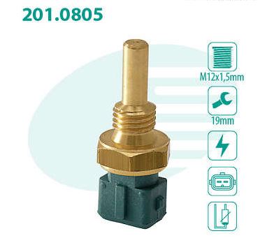 SENSOR TEMPERATURA RADIADOR ELBA/FIORINO 1.6 8V 94/96 MAREA 2.0 20V 99/00 TEMPRA 2.0 8V TURBO  95/96 TIPO 1.6 8V 96/97 UNO 1.4/1.6 8V TURBO 94/96 ASTRA 2.0 8V 04/12 BLAZER 2.4 8V 01/11 CALIBRA 2.0 16V 94/95 CELTA 1.0/1.4 8V 09/15 CLASSIC 1.0 8V 09/14 CLASSIC CORSA 1.0 8V 09/16 VECTRA 96/12 ZAFIRA 01/12 94 95 96 97 98 99 00 01 02 03 04 05 06 07 08 09 10 11 12 13 14 15 16 805/MTE4051/44051