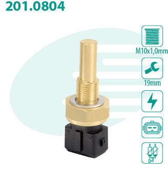 SENSOR TEMPERATURA RADIADOR ESCORT 2.0 8V ROYALE 2.0 8V 92/93 SAPÃO VERONA 2.0 8V 93/94 VERSAILLES 2.0 GOL 2.0/8V 88/94 LOGUS 2.0 8V POINTER 2.0 8V 93/94 QUNTUM 2.0 8V 92/94 SANTANA 2.0 8V 91/93 AP 88 89 90 91 92 93 94 95 96 97 98 99 804