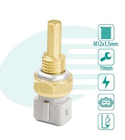 SENSOR TEMPERATURA RADIADOR ESCORT 1.6/1.8 8V 90/92 ROYALE 1.8/2.0 8V 93/96 VERSAILLES 1.8/2.0 8V 92/94 APOLO 1.8 8V 90/92 GOL 1.8 8V 86/94 86 87 88 89 90 91 92 93 94 2001/IM43005/M8005