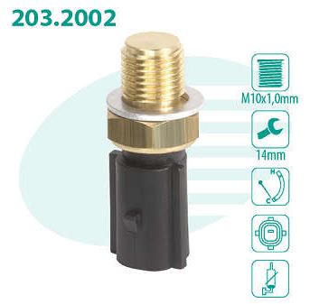 SENSOR TEMPERATURA RADIADOR ESCORT VERONA LOGUS POINTER 1.6/1.8/2.0 8V AP GOL PARATI SAVEIRO VOYAGE 94/02 G1/G2 BOLA QUADRADO 1.0/1.6/1.8 QUADRADA POLO CLASSIC 1.6/1.8 SANTANA QUANTUM 94 95 96 97 98 99 00 01 02 03 2002/MF8018