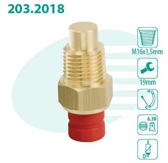 SENSOR TEMPERATURA RADIADOR BRAVA 1.6 16V 00/01 COUPE 2.0 16V 95/97 DUNA 1.6 8V 95/95 ELBA 1.5/1.6 8V 86/96 FIORINO 1.6 8V 90/95 MAREA 2.0 20V 99/00 MILLE 1.0 8V 94/01 PALIO 1.6 8V/16 96/00 86 87 88 89 90 91 92 93 94 95 96 97 98 99 00 01 2018/MTE3041/M80411