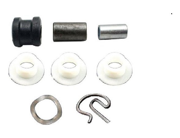 KIT ALAVANCA TRAMBULADOR CÂMBIO MARCHA ELBA 1.3/1.5 86/89 FIORINO 1.3 88/91 PREMIO 1.3/1.5 85/91 UNO 1.0/1.3/1.5 85/91 85 86 87 88 89 90 91 KC10384