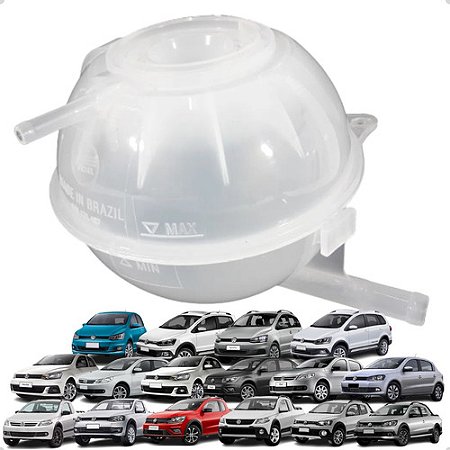 RESERVATÓRIO RADIADOR GOL SAVEIRO VOYAGE G5/G6/G7/G8 08/22 08 09 10 11 12 13 14 15 16 17 18 19 20 21 22 G1028/DK11001/M046/5U0121407