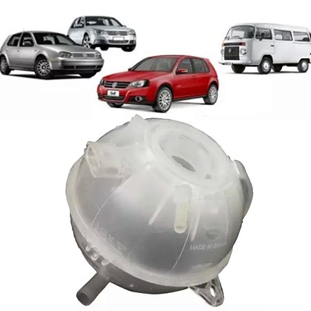 RESERVATÓRIO RADIADOR GOLF 99/13 BORA 00/02 AUDI A3 99/06 KOMBI 14/20 FLEX 99 00 01 02 03 04 05 06 07 08 09 10 11 12 13 14 15 16 17 18 19 20 G1022/1J0121407D/M026
