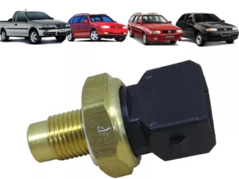 SENSOR TEMPERATURA RADIADOR CABEÇOTE PAINEL GOL PARATI SAVEIRO G2/G3/G4 96/08 BOLA 1.6/1.8/2.0 AP INJEÇÃO EFI SANTANA QUANTUM 1.8/2.0 98/06 96 97 98 99 00 01 02 03 04 05 06 2050/MTE3088