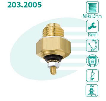 SENSOR TEMPERATURA PAINEL RADIADOR MERCEDES BENZ CAMINHÕES ÔNIBUS 78/89 78 79 80 81 82 83 84 85 86 87 88 89 2005