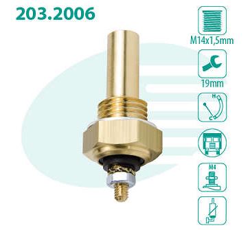 SENSOR TEMPERATURA RADIADOR PAINEL MERCEDES BENZ CAMINHÕES ÔNIBUS 78/89 78 79 80 81 82 83 84 85 86 87 88 89 2006
