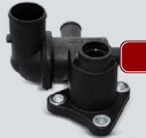 CARCAÇA VÁLVULA TERMOSTÁTICA KIA PICANTO 1.0/1.1 12V 06/16 06 07 08 09 10 11 12 13 14 15 16 M9356