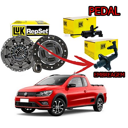 CILINDRO PEDAL EMBREAGEM FOX SPACEFOX CROSFOX 1.0/1.6 03/14 8V EA111 GOL SAVEIRO VOYAGE 08/16 G5/G6/G7 POLO 03/14 GOLF 01/14 01 02 03 04 05 06 07 08 09 10 11 12 13 14 15 16 512001210