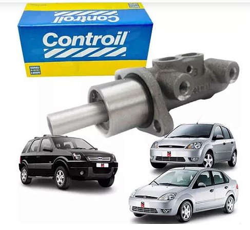 CILINDRO MESTRE FIESTA 1.0/1.6 03/12 ECOSPORT 03/12 SUPERCHARGER SEM ABS 03 04 05 06 07 08 09 10 11 12 C-2155