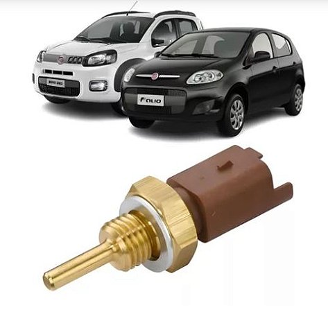 SENSOR TEMPERATURA FIAT 500 1.4 BRAVO 1.4 16V FIORINO 1.4 8V FIRE GRAND SIENA 1.4 8V 13/16 LINEA 1.4 16V 11/14 MOBI 1.0 8V 16/17 PALIO 1.0/1.4 FIRE EVO 12/16 PUNTO 1.4 16V 10/15 UNO 1.4 8V FIRE EVO 11/16 10 11 12 13 14 15 16 17 18 19 MTE4147/55190791