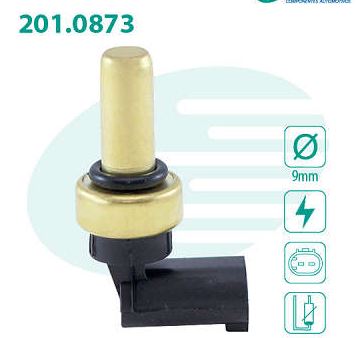 SENSOR TEMPERATURA RADIADOR CRUZE 1.8 16V 12/22 SONIC 1.6 16V 13/18 TRACKER 1.8 16V 13/23 12 13 14 15 16 17 18 19 20 21 22 BBM6609S/873