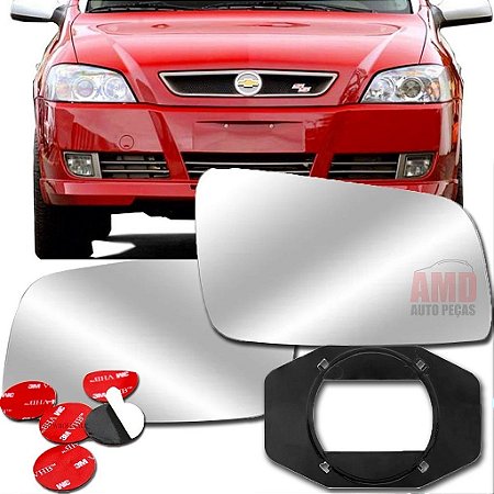 LENTE ESPELHO RETROVISOR ASTRA 03/15 03 04 05 06 07 08 09 10 11 12 13 14 15 2014-E LADO ESQUERDO (MOTORISTA)