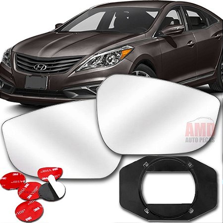 LENTE ESPELHO RETROVISOR HYUNDAI AZERA 11 12 13 14 15 16 17 18 19 20 5331-D LADO DIREITO (PASSAGEIRO)