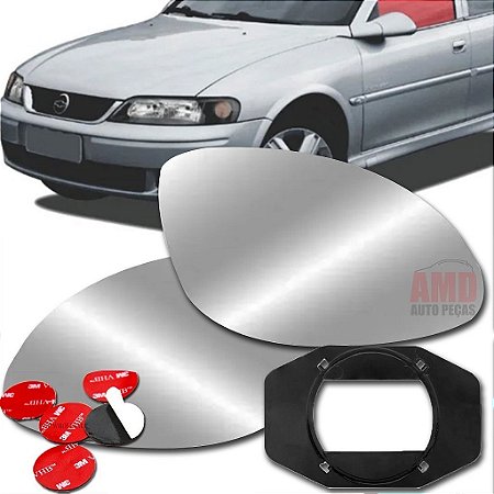 LENTE ESPELHO RETROVISOR VECTRA 97/06 97 98 99 00 01 02 03 04 05 06 2006-D LADO DIREITO (PASSAGEIRO)