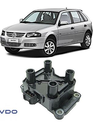 BOBINA IGNIÇÃO BOBINA IGNIÇÃO GOL PARATI SAVEIRO G3/G4 1.6/1.8 8V 03/11 03 04 05 06 07 08 09 10 11 EBI8002F/D46213/BI0059MM