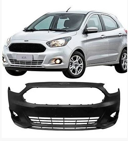 PARACHOQUE PARA-CHOQUE DIANTEIRO KA HATCH SEDAN 14 15 16 17 18 19 20 21 22 "IMPORTADO"PRETO LISO 2664/LHT-01027282