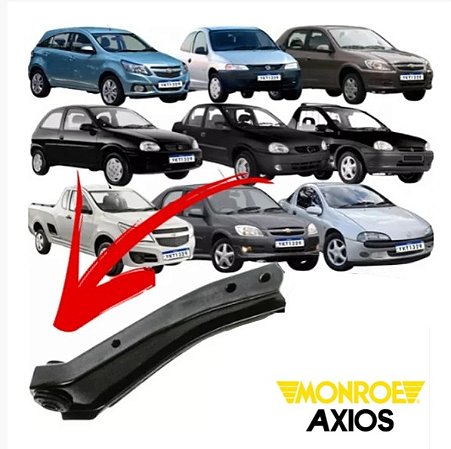 BANDEJA SUSPENSÃO DIANTEIRA CORSA MONTANA MERIVA 03/14 03 04 05 06 07 08 09 10 11 12 13 14 LADO ESQUERDO (MOTORISTA) 0441213/AMD26849