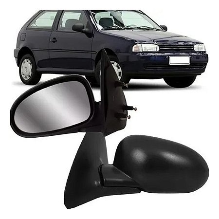 ESPELHO RETROVISOR GOL SAVEIRO PARATI 95/99 G2 BOLA 2 PORTAS SEM CONTROLE LADO ESQUERDO (MOTORISTA) 95 96 97 98 99 00 RX1113/RG951