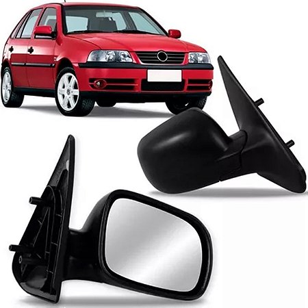 ESPELHO RETROVISOR GOL SPECIAL (MENOR PEQUENO) G3 4 PORTAS SEM CONTROLE LADO DIREITO (PASSAGEIRO) 99/06 99 00 01 02 03 04 05 06 RX1128/RG924