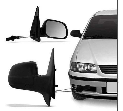 ESPELHO RETROVISOR GOL SPECIAL (MENOR PEQUENO) G3 2 PORTAS COM CONTROLE LADO DIREITO (PASSAGEIRO) 99/06 99 00 01 02 03 04 05 06 RX1130/RG922