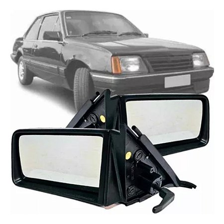 ESPELHO RETROVISOR MONZA 84/90 84 85 86 87 88 89 90 9190 84 85 86 87 88 89 90 COM CONTROLE LADO DIREITO (PASSAGEIRO) RX2220