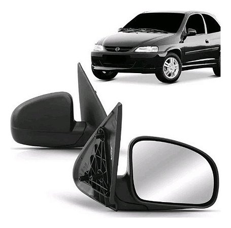 ESPELHO RETROVISOR CELTA 00/06  SEM CONTROLE LADO DIREITO (PASSAGEIRO) 00 01 02 03 04 05 06 RX2286