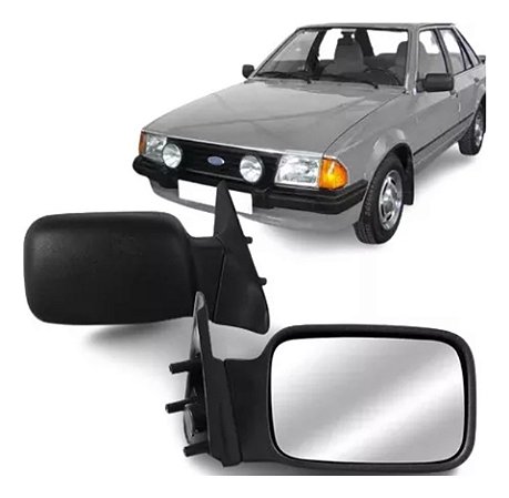 ESPELHO RETROVISOR ESCORT VERONA APOLLO 87/92 87 88 89 90 91 92 93 HOBBY SEM CONTROLE LADO ESQUERDO (MOTORISTA) RX3307