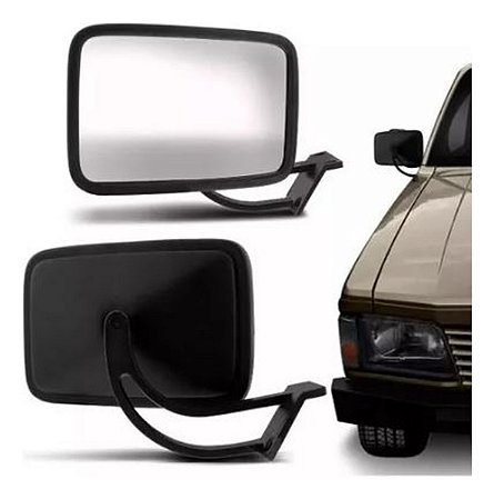 ESPELHO RETROVISOR PAMPA 85/92 85 86 87 88 89 90 91 92 FIXO REVERSÍVEL LADO DIREITO (PASSAGEIRO) E LADO ESQUERDO (MOTORISTA) RX3310