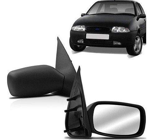 ESPELHO RETROVISOR FIESTA 96/00 96 97 98 99 00 01 02 2/4P SEM CONTROLE LADO ESQUERDO (MOTORISTA) RX3337/1321.0