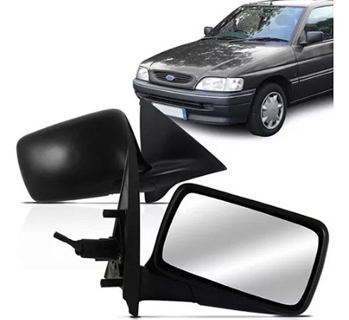 ESPELHO RETROVISOR ESCORT 93/96 93 94 95 96 SAPÃO COM CONTROLE LADO ESQUERDO (MOTORISTA) RX3341