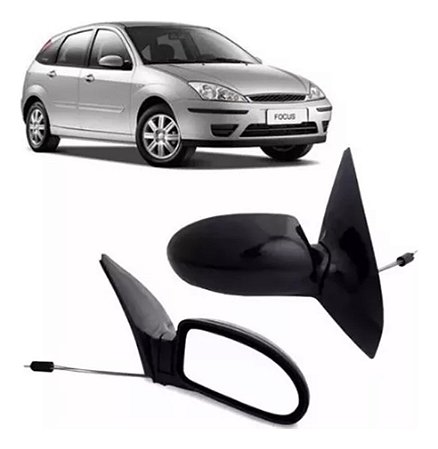 ESPELHO RETROVISOR FOCUS 02/08 02 03 04 05 06 07 08 COM CONTROLE LADO ESQUERDO (MOTORISTA) RX3345