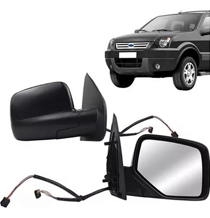 ESPELHO RETROVISOR ECOSPORT 03/09 03 04 05 06 07 08 09 LADO ESQUERDO (MOTORISTA) 21317