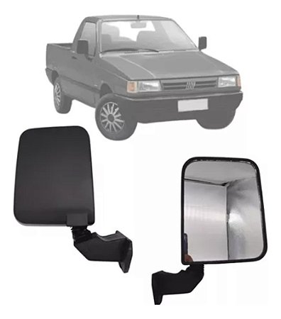 ESPELHO RETROVISOR FIORINO 91/96 91 92 93 94 95 96 FIXO LADO DIREITO (PASSAGEIRO) RX4400