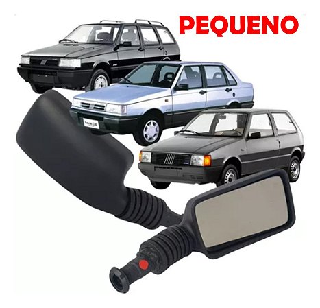 ESPELHO RETROVISOR UNO 89/98 89 90 91 92 93 94 95 96 97 98 ELX FIXO 2/4 PORTAS PEQUENO LADO ESQUERDO (MOTORISTA) RX4415