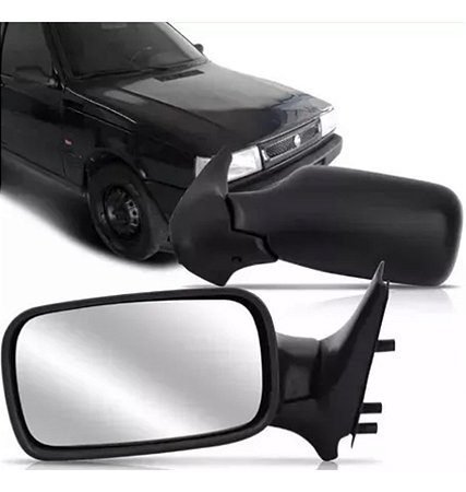 ESPELHO RETROVISOR UNO 01/08 2 PORTAS SEM CONTROLE LADO DIREITO (PASSAGEIRO)  RX4418/RU540