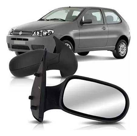 ESPELHO RETROVISOR PALIO STRADA 04/08 04 05 06 07 08 2 PORTAS SEM CONTROLE LADO ESQUERDO (MOTORISTA)  RX4451/RP661