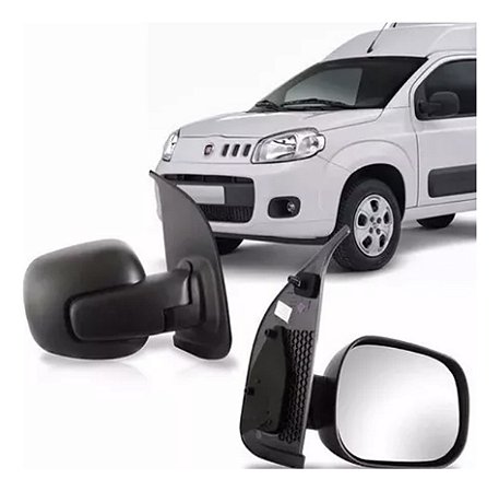 ESPELHO RETROVISOR FIORINO 15/22 15 16 17 18 19 20 21 22 SEM CONTROLE  LADO ESQUERDO (MOTORISTA) RX4537