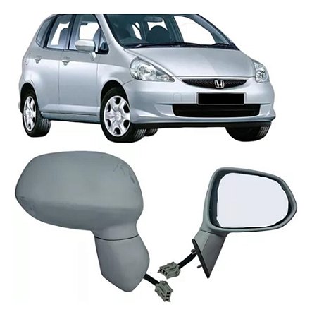 ESPELHO RETROVISOR FIT 03/08 03 04 05 06 07 08 LADO DIREITO (PASSAGEIRO) RX7706
