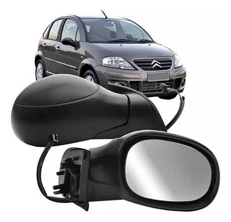 ESPELHO RETROVISOR C3 03/08 03 04 05 06 07 08 LADO DIREITO (PASSAGEIRO) RX7712