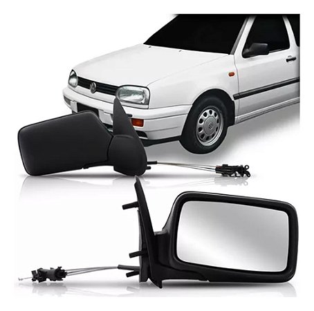 ESPELHO RETROVISOR GOLF 92/99 92 93 94 95 96 97 98 99 COM CONTROLE LADO ESQUERDO (MOTORISTA) RX1179