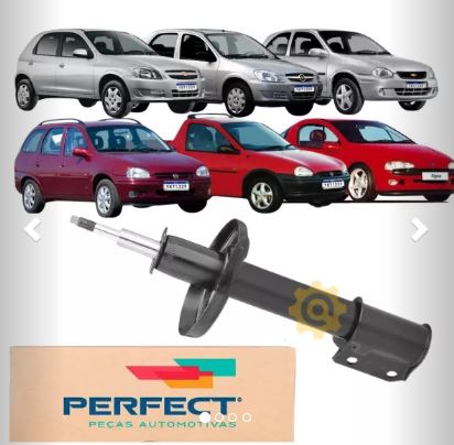 AMORTECEDOR DIANTEIRO CORSA 94/14 CELTA PRISMA 04/14 "PERFECT"*  94 95 96 97 98 99 00 01 02 03 04 05 06 07 08 09 10 11 12 13 14 25089/AMD3143
