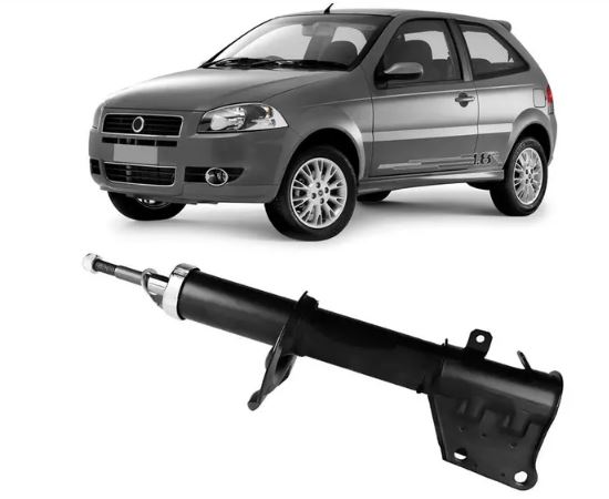 AMORTECEDOR DIANTEIRO PALIO SIENA 01/09 GAS. SEM ABS "AXIOS" 01 02 03 04 05 06 07 08 0925151/749104/SP
