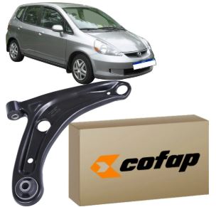 BANDEJA DIANTEIRA HONDA FIT 03/07 "COFAP" LADO ESQUERDO 03 04 05 06 07 AMD32159/BJC10015M