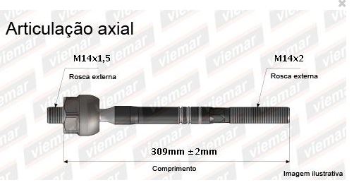 BARRA AXIAL ESCORT 93/03 VERONA 93/96 93 94 95 96 97 98 99 00 01 02 03 AMD139/680009