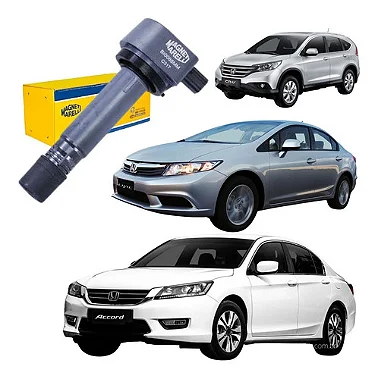 BOBINA IGNIÇÃO ACCORD 2.0 16V 08/13 CIVIC 1.8 16V 06/15 CRV 2.0 16V 06/13 HONDA 08 09 10 11 12 13 14 15 16 BI0088MM